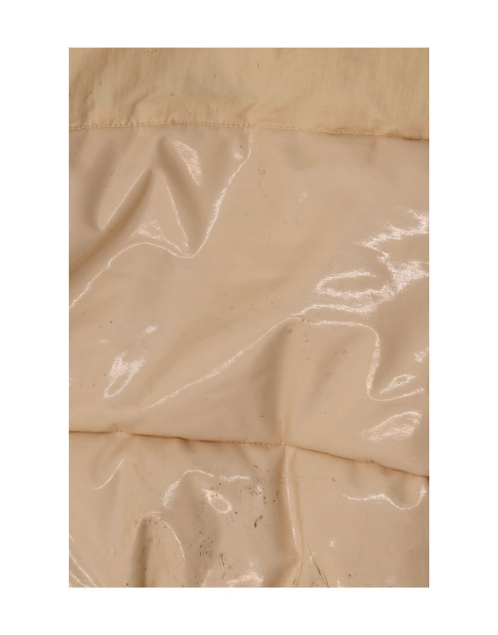 Ellesse Womens Oversized Hooded Oversized Padded Jacket UK 8 Small Beige