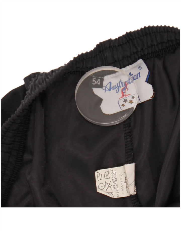 AUSTRALIAN L'ALPINA Mens Chino Shorts IT 54 2XL W42  Navy Blue Polyester