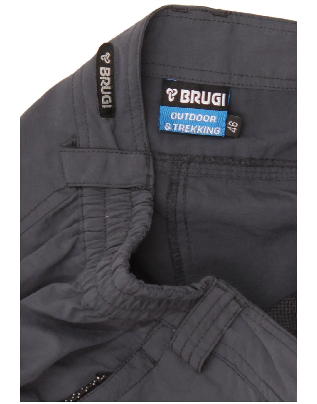 BRUGI Mens Cargo Shorts IT 46 Small W32 Grey