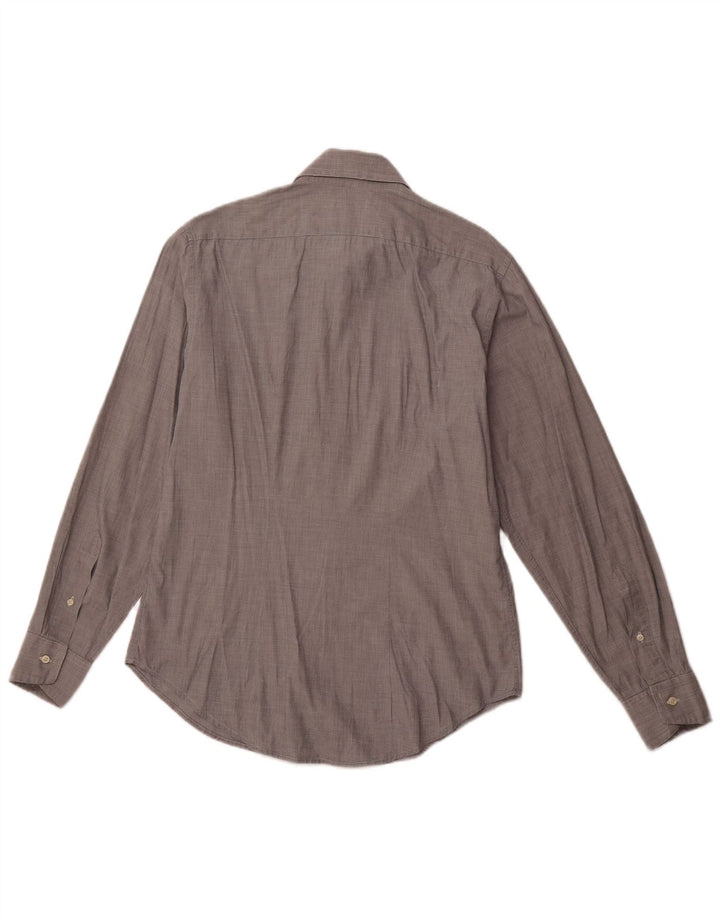 BENETTON Mens Shirt Medium Grey