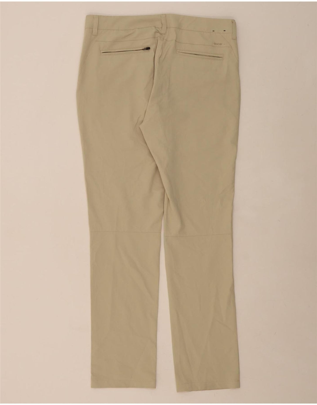 BONOBOS Mens Golf Slim Chino Trousers W33 L32 Green Polyester Vintage BONOBOS and Second-Hand BONOBOS from Messina Hembry 