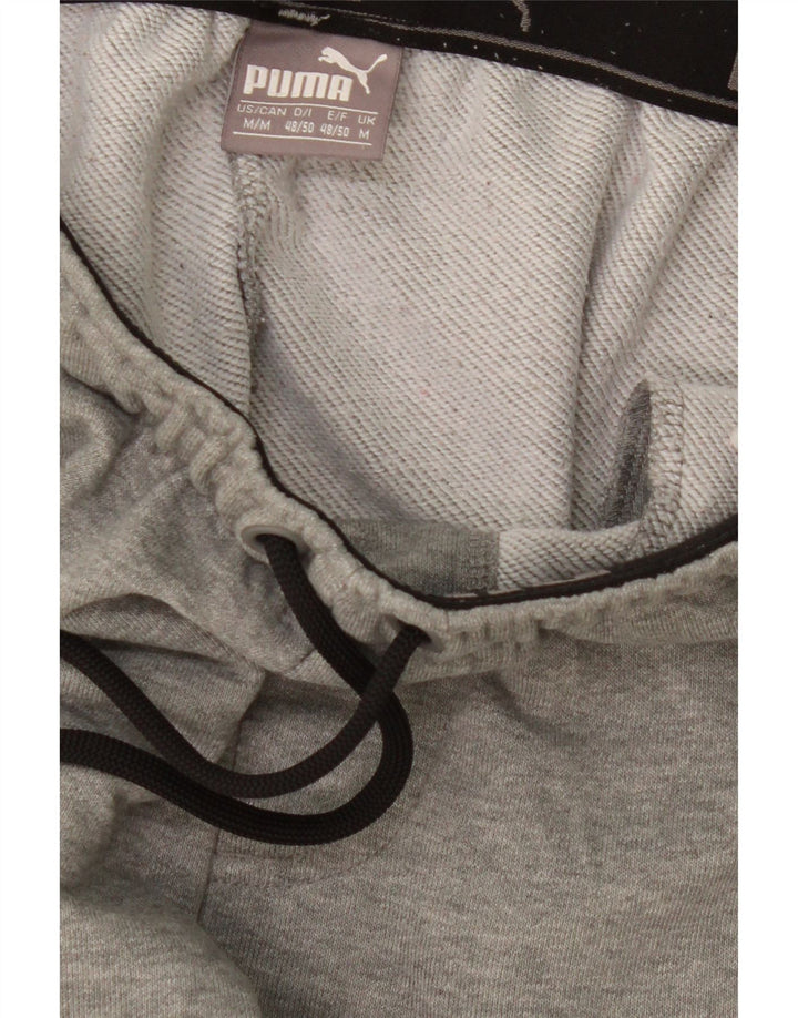 PUMA Mens Graphic Tracksuit Trousers Joggers Medium  Grey Vintage Puma and Second-Hand Puma from Messina Hembry 
