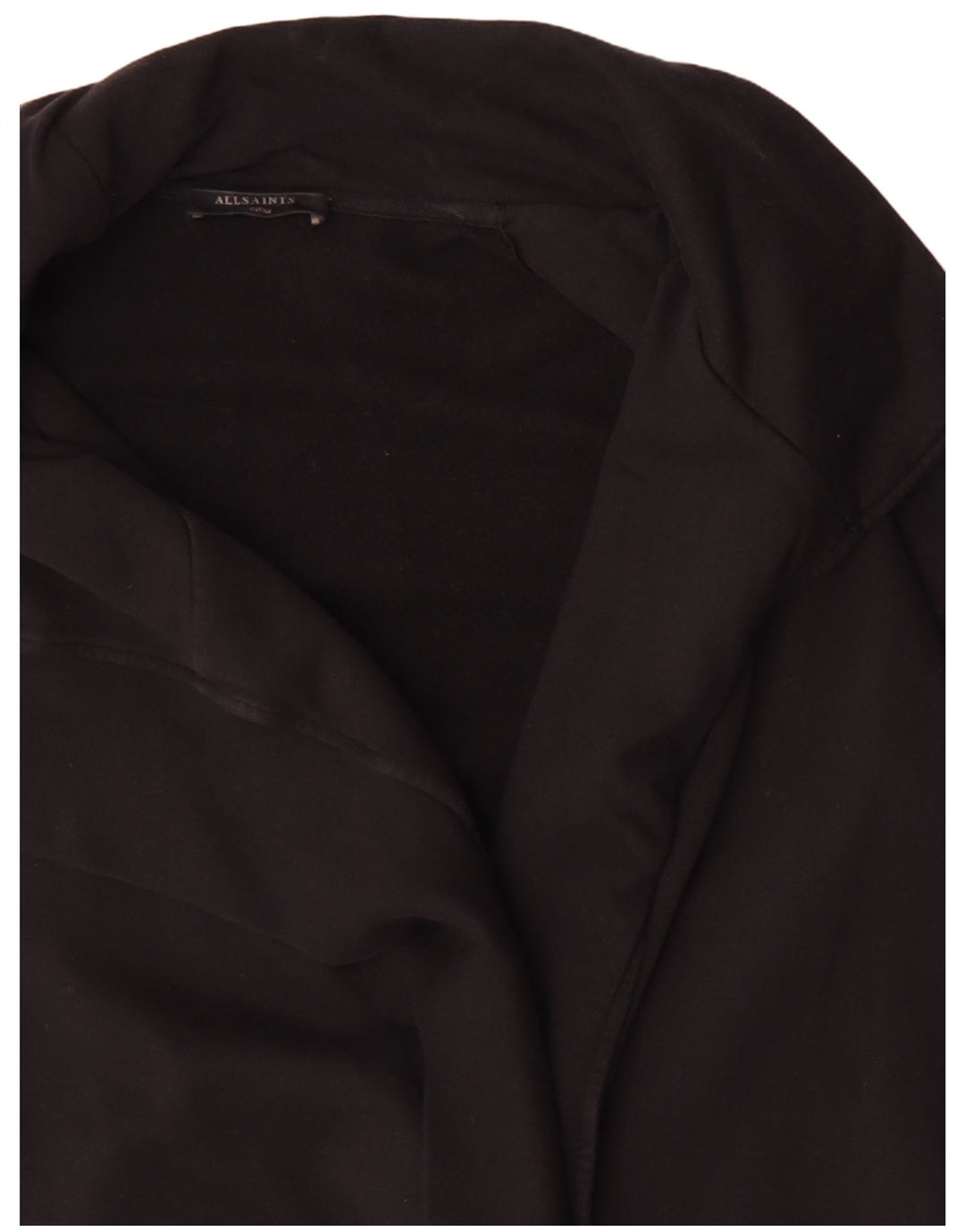 ALL SAINTS Womens Oversized Longline Cardigan Sweater UK 14 Medium Black