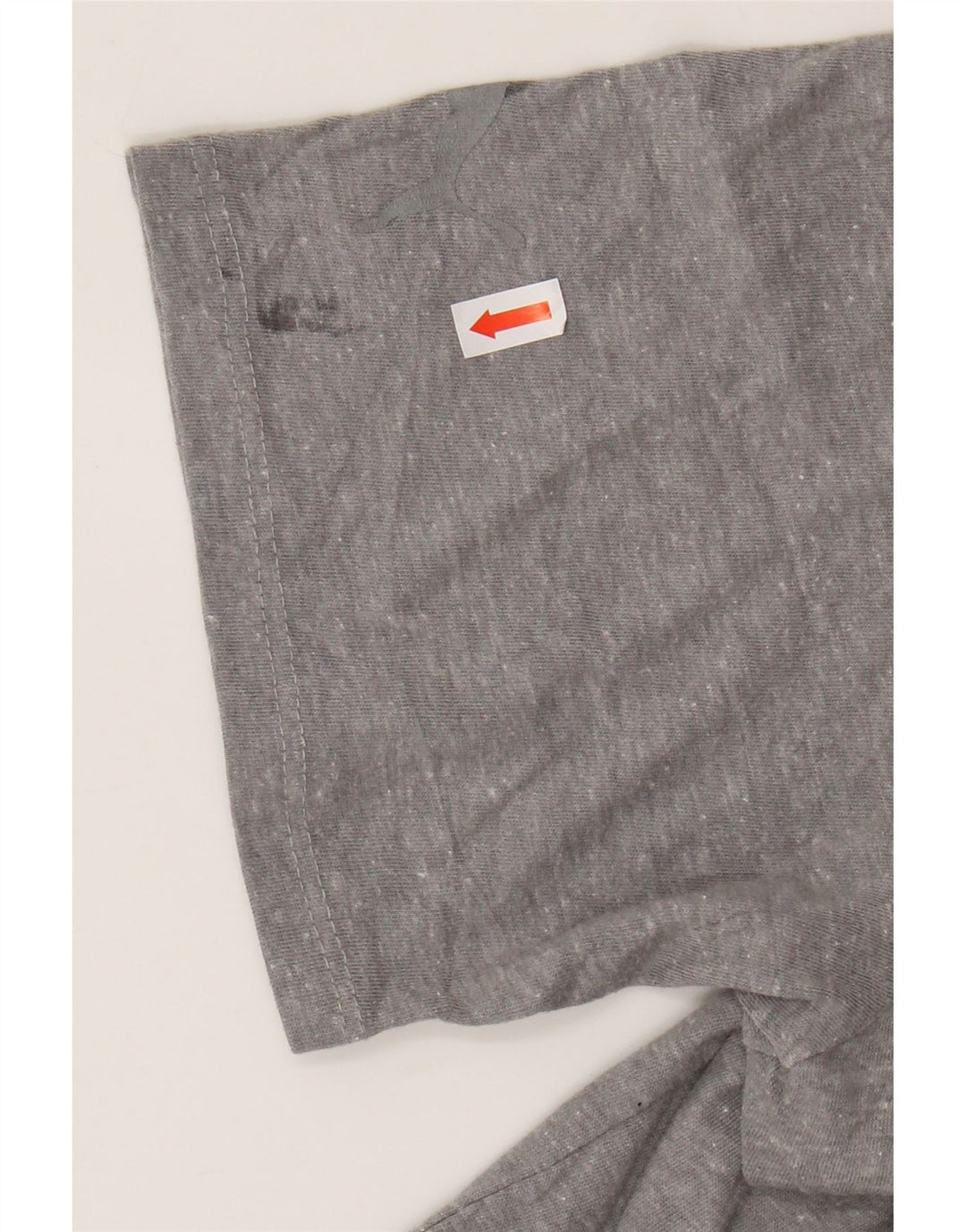 PUMA Mens Graphic T-Shirt Top Large Grey Flecked