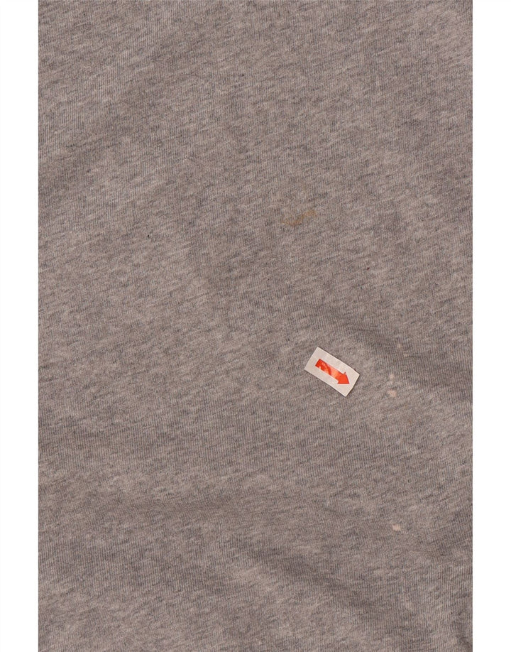 CHAMPION Mens Top Long Sleeve XL Grey Cotton