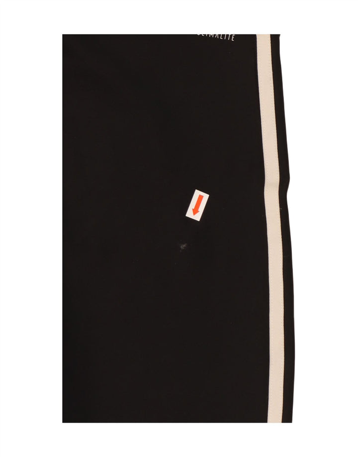 ADIDAS Womens Climalite Leggings UK 12/14 Medium  Black Polyester