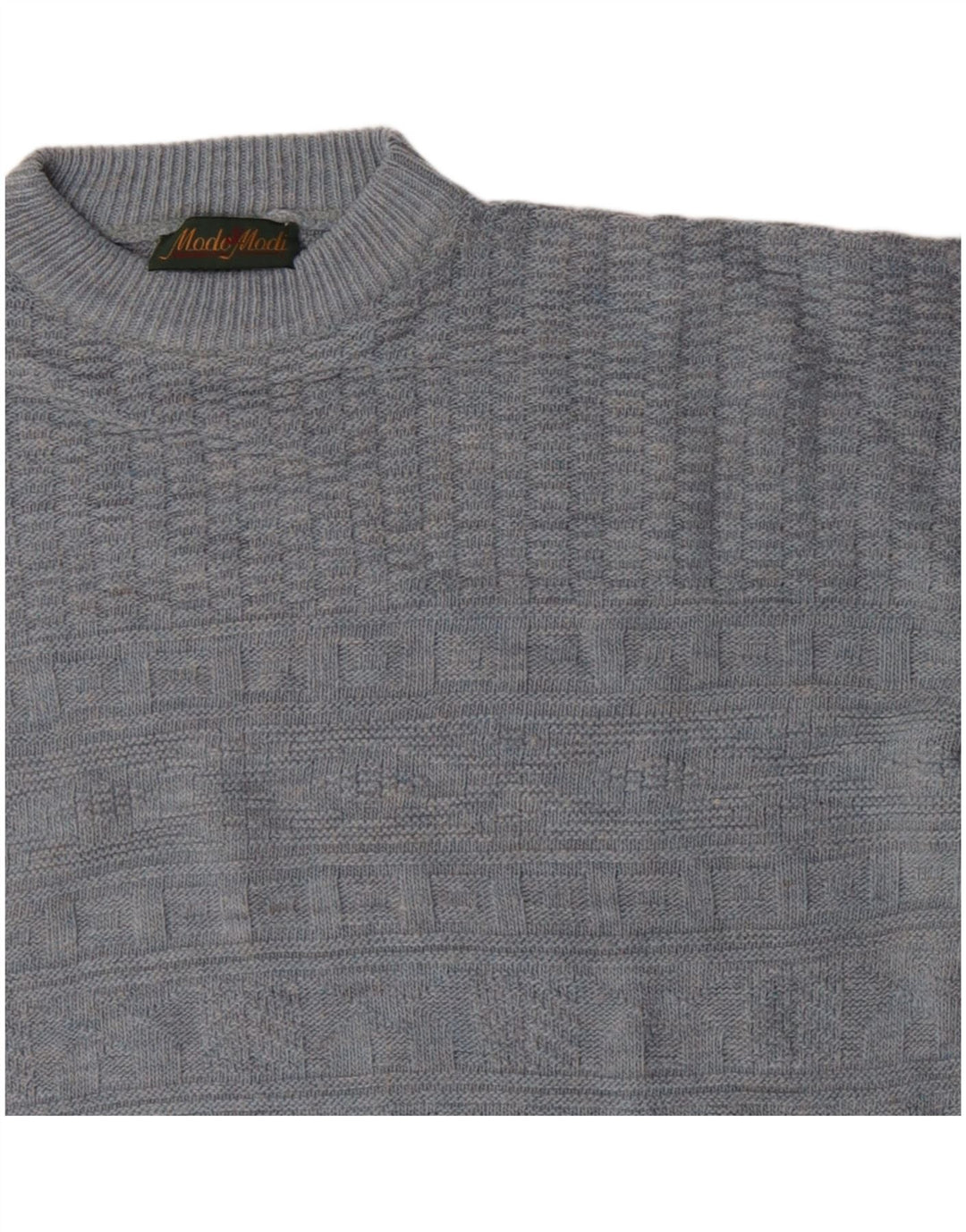 Vintage Mens Crew Neck Jumper Sweater XL Grey