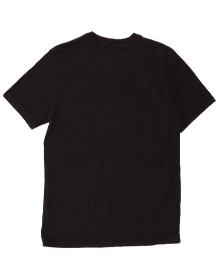 Nike Mens T-Shirt Top Medium Black Cotton