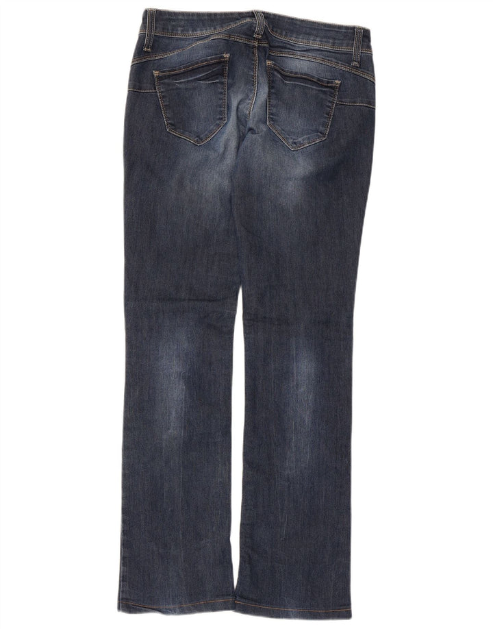 Benetton Womens Bootcut Jeans W28 L30 Blue