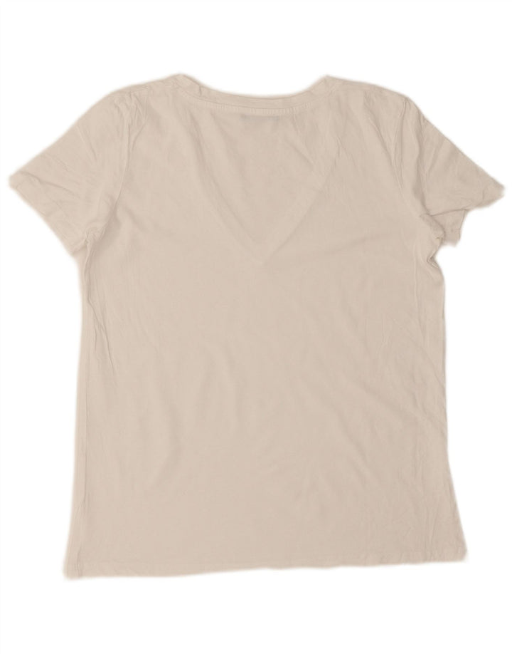 Zara Womens T-Shirt Top UK 10 Small White