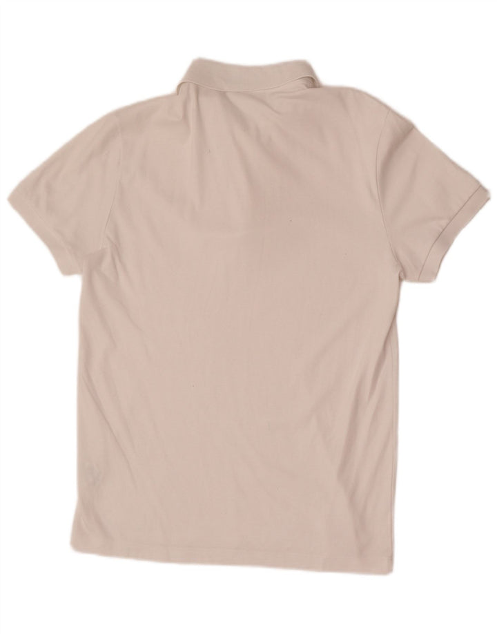 Lacoste Mens Regular Fit Polo Shirt Size 3 Small White Cotton