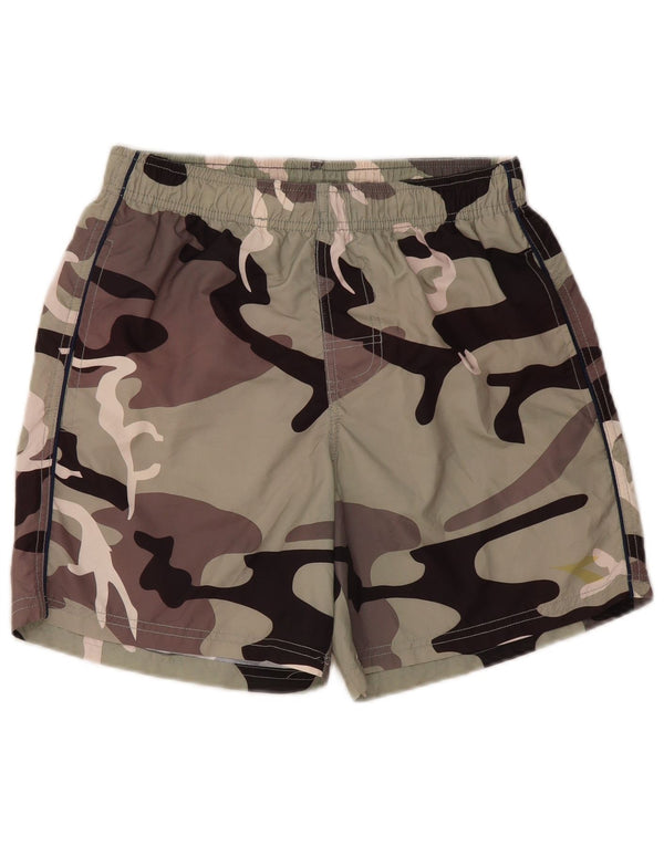 DIADORA Boys Swimming Shorts 15-16 Years Large Multicoloured Camouflage