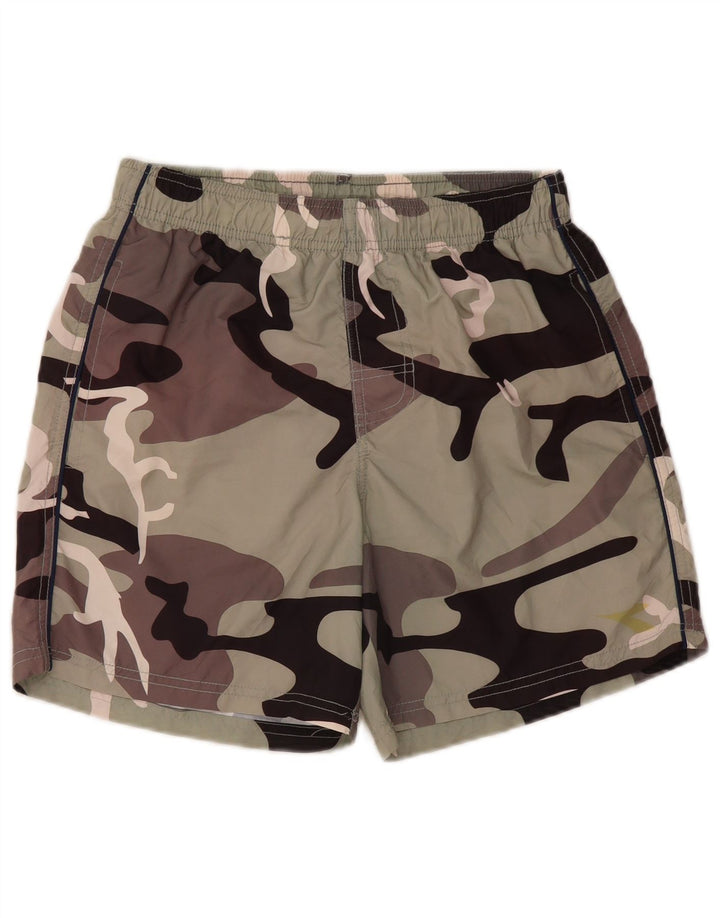 DIADORA Boys Swimming Shorts 15-16 Years Large Multicoloured Camouflage