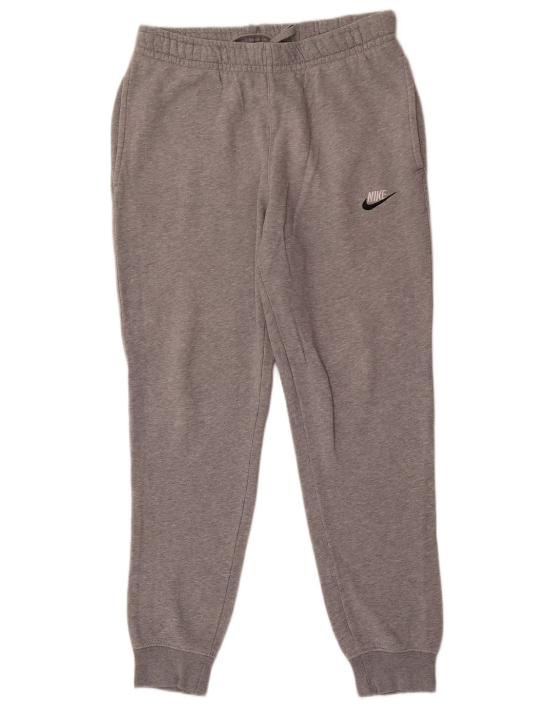 Nike Mens Tracksuit Trousers Joggers Small Grey Cotton