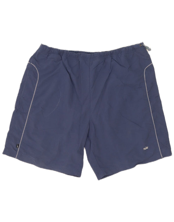 Nike Mens Sport Shorts XL  Navy Blue Polyester