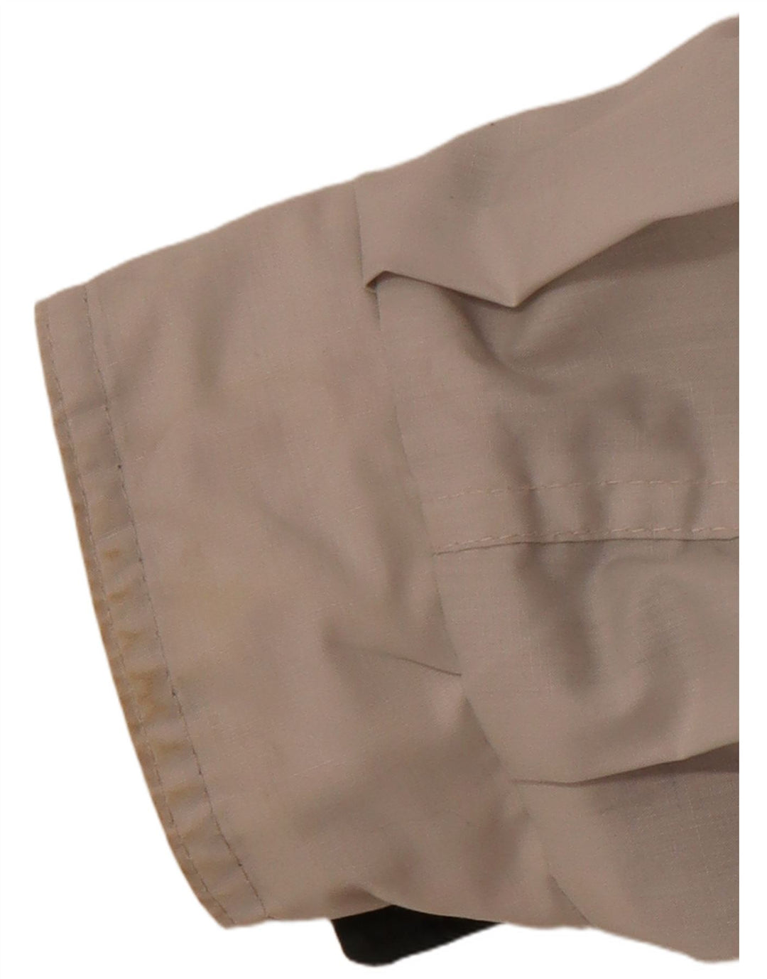 Starring Mens Loose Fit Hooded Reversible Jacket UK 38 Medium Beige Cotton