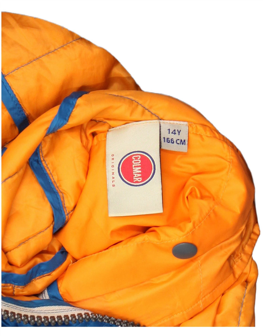 COLMAR Boys Hooded Padded Jacket 13-14 Years Blue