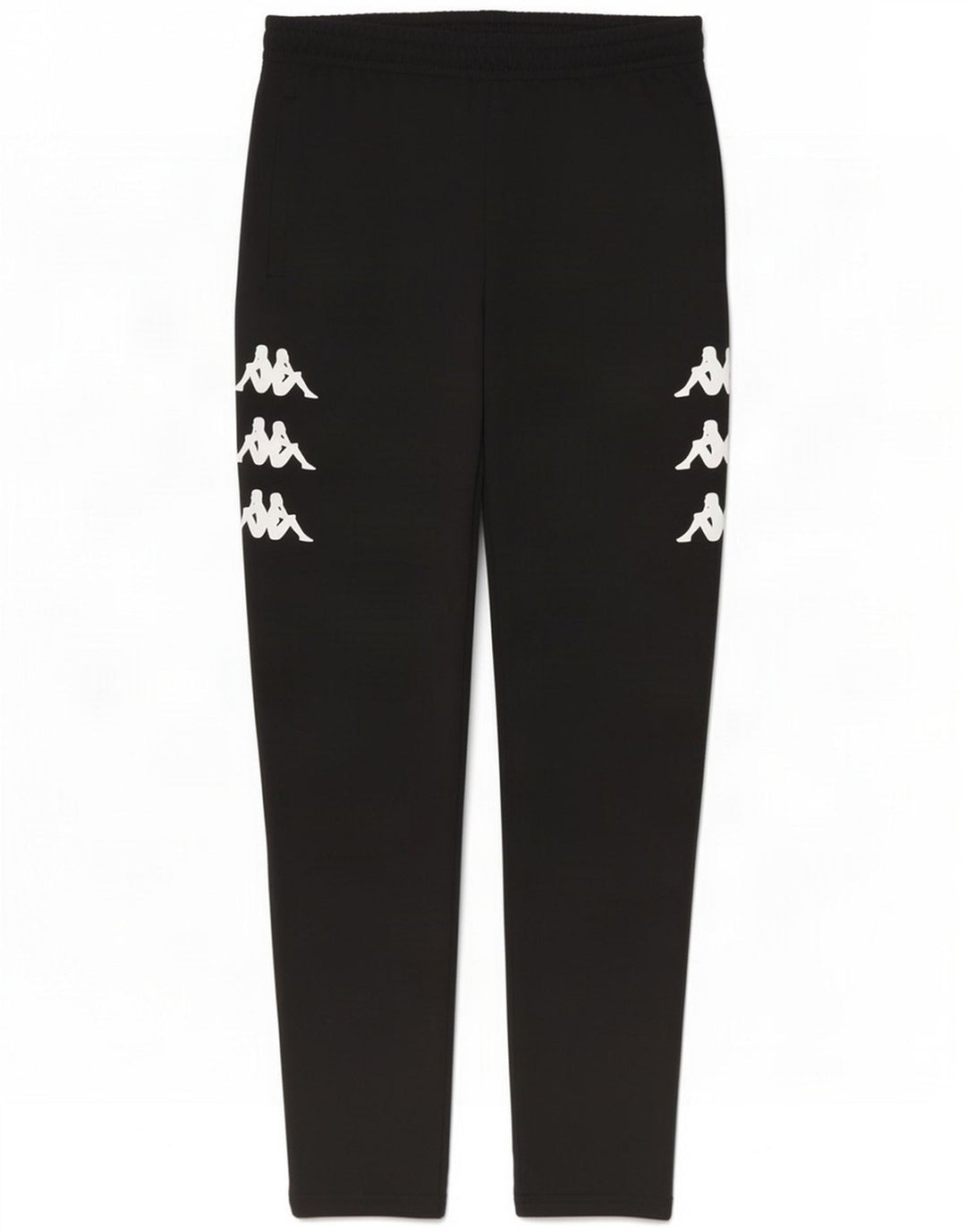 Kappa Mens Graphic Tracksuit Trousers Small Black Polyester