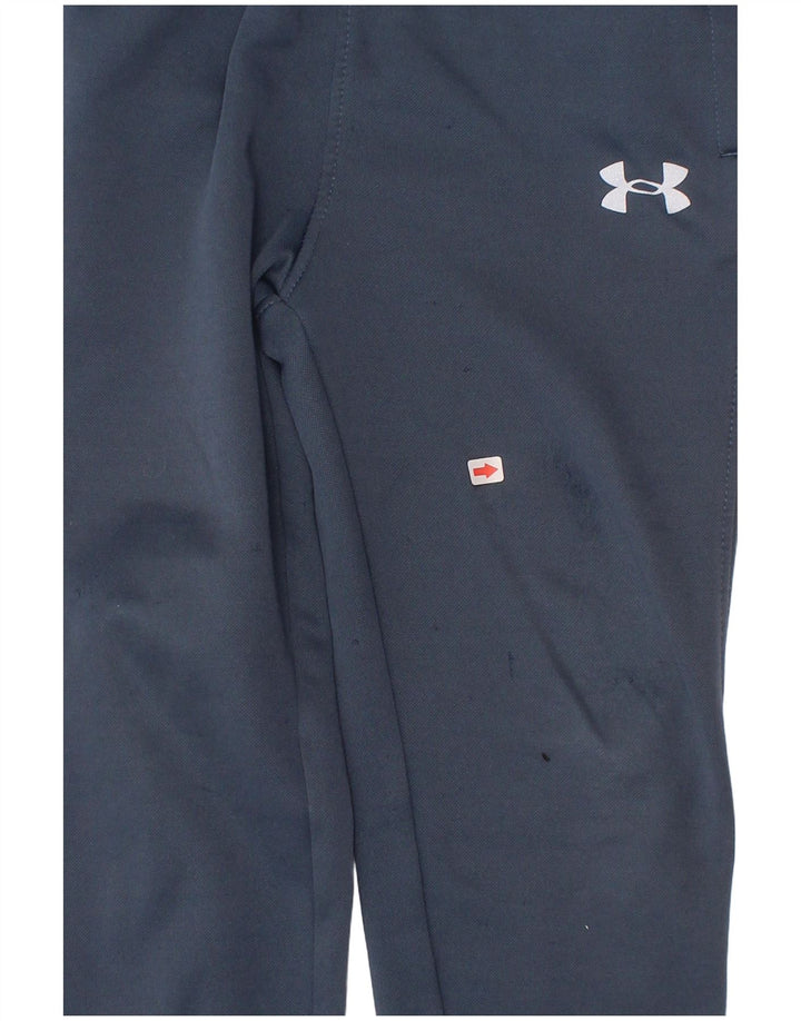 Under Armour Boys Tracksuit Trousers Joggers 2-3 Years  Navy Blue Polyester