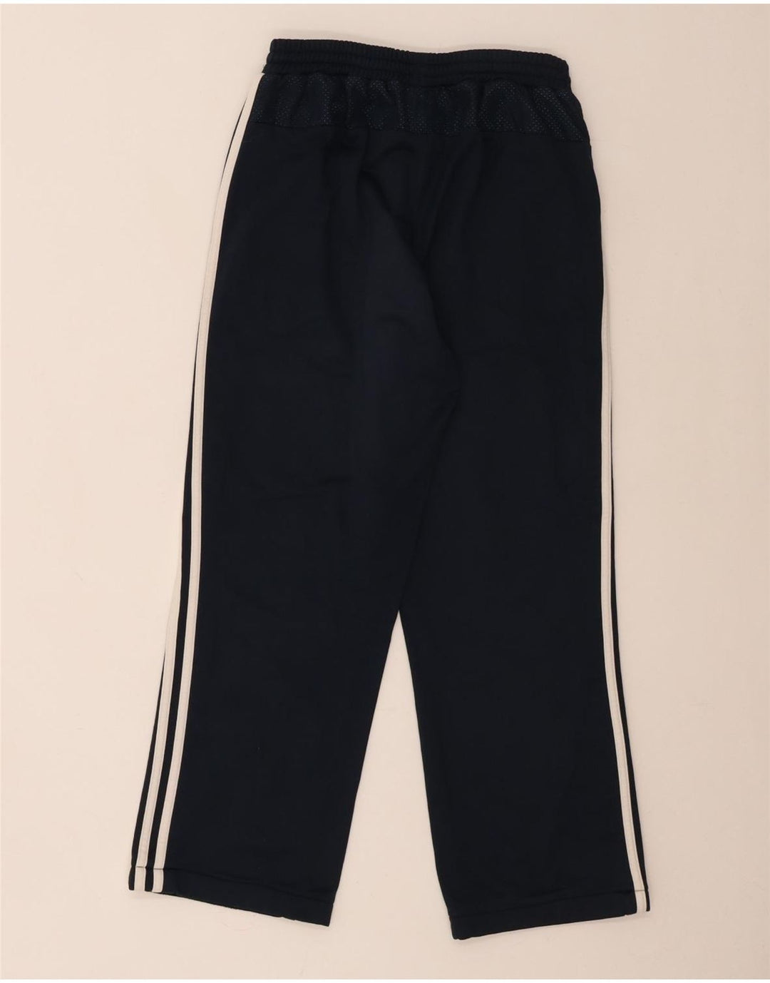 Adidas Boys Tracksuit Trousers 15-16 Years  Navy Blue Polyester