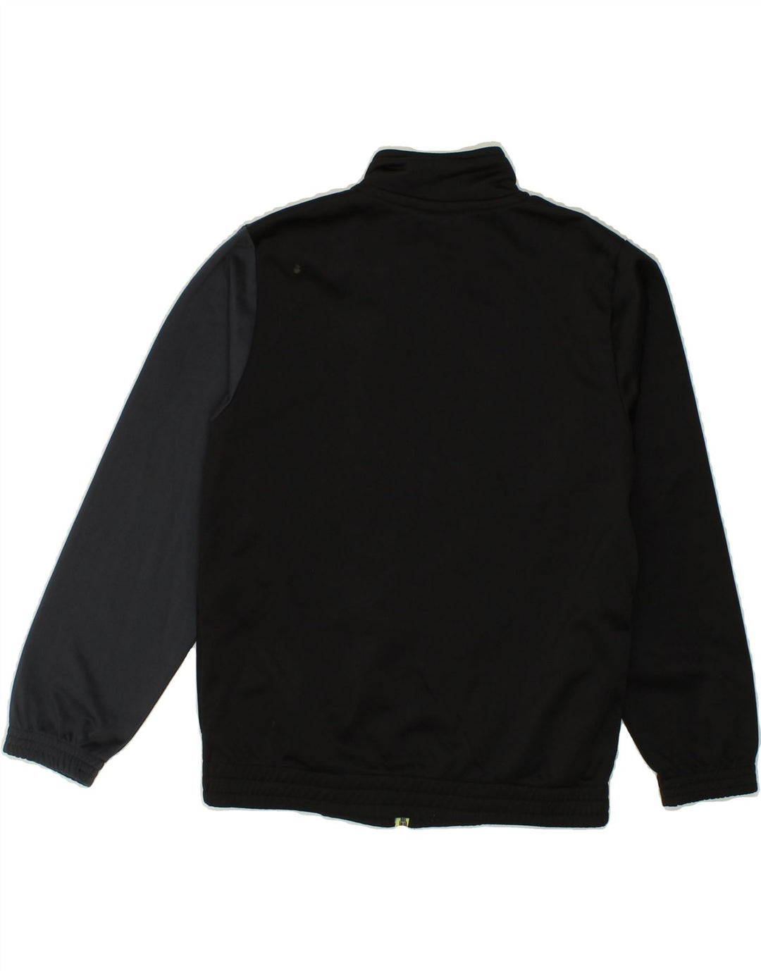 KAPPA Boys Graphic Tracksuit Top Jacket 9-10 Years Black Polyester Vintage Kappa and Second-Hand Kappa from Messina Hembry 