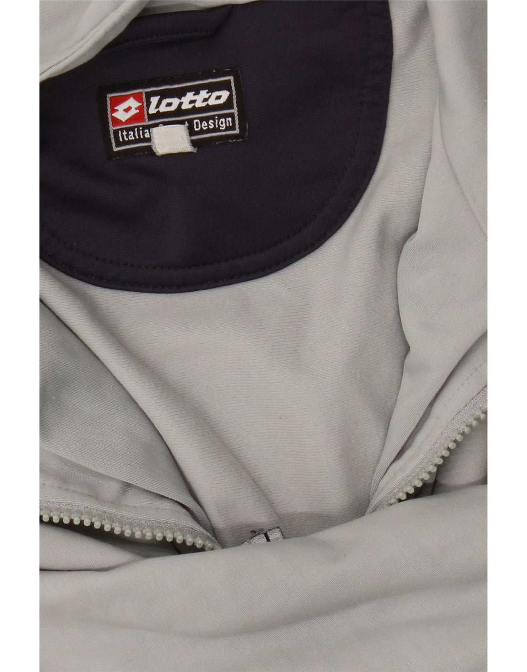 Lotto Mens Tracksuit Top Jacket XL Grey Colourblock