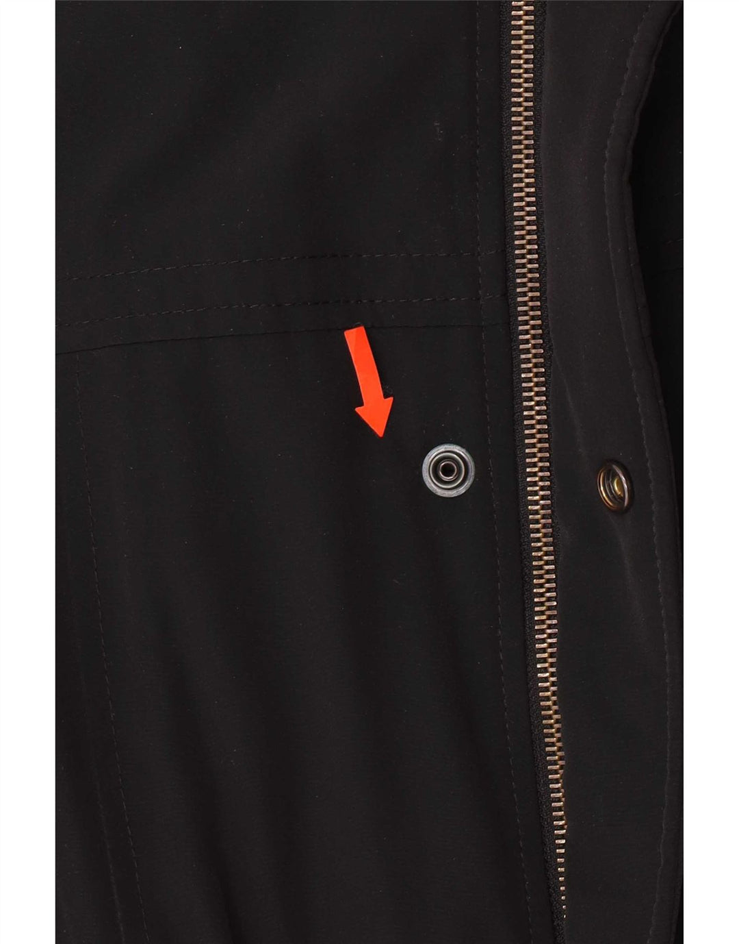 Piero Guidi Mens Overcoat UK 42 XL Black Polyester
