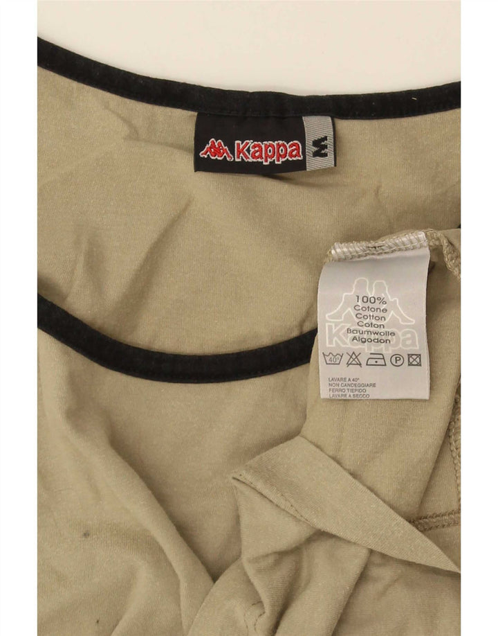Kappa Mens Vest Top Medium Beige Cotton