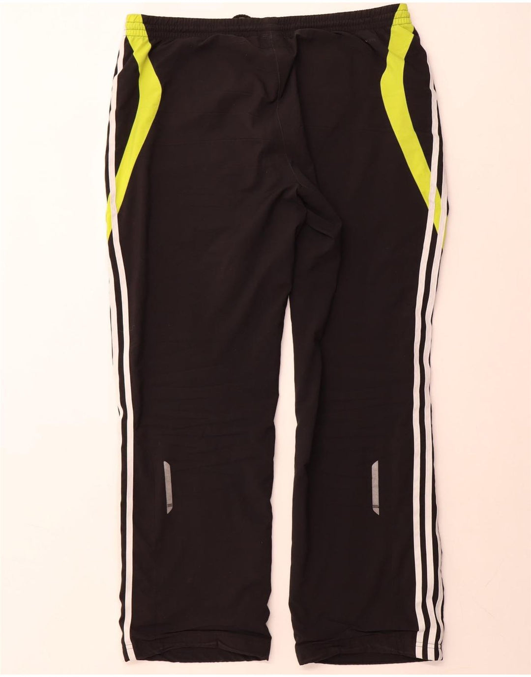 Adidas Mens Climalite Tracksuit Trousers UK 44/46 Large  Black Polyester