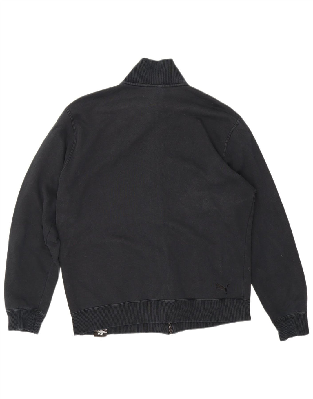 Puma Mens Graphic Tracksuit Top Jacket Large Black