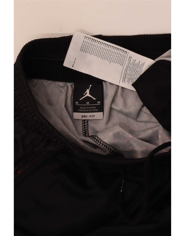 Jordan Mens Dri Fit Sport Shorts Medium Black Colourblock Polyester