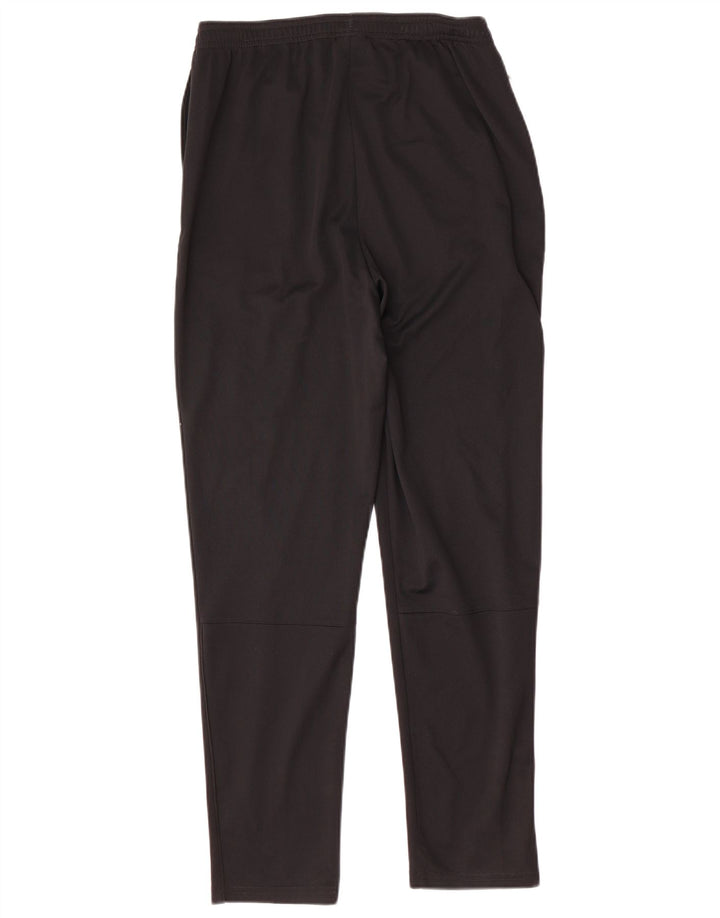 Nike Womens Dri Fit Tracksuit Trousers UK 14 Medium Black Polyester