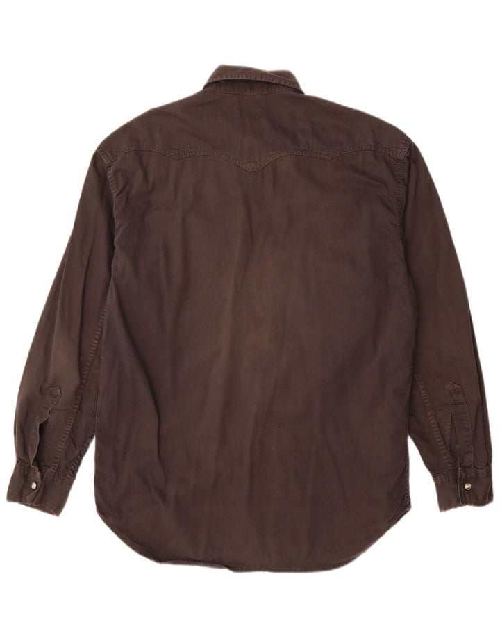 Levi's Mens Shirt Medium Grey Cotton