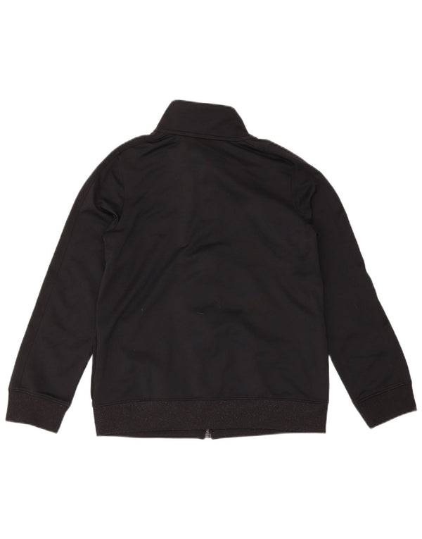 Under Armour Boys Tracksuit Top Jacket 9-10 Years Medium Black Sports