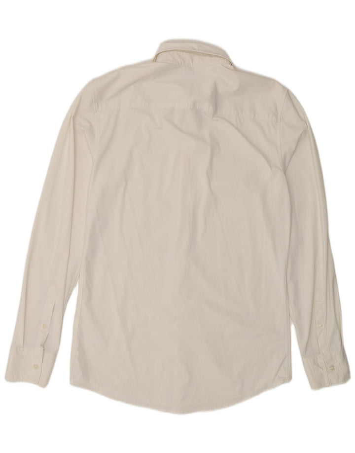 Zara Mens Slim Fit Shirt Small White
