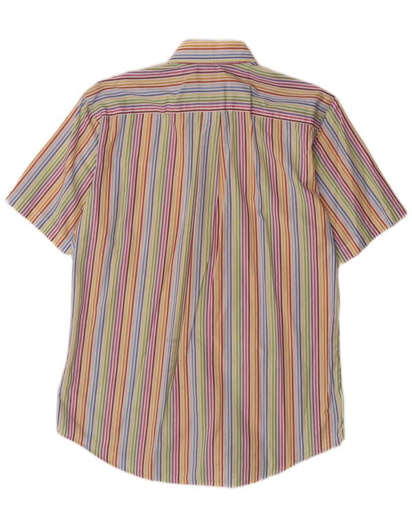 Fynch Hatton Mens Shirt Size 39/40 Medium Multicoloured Striped