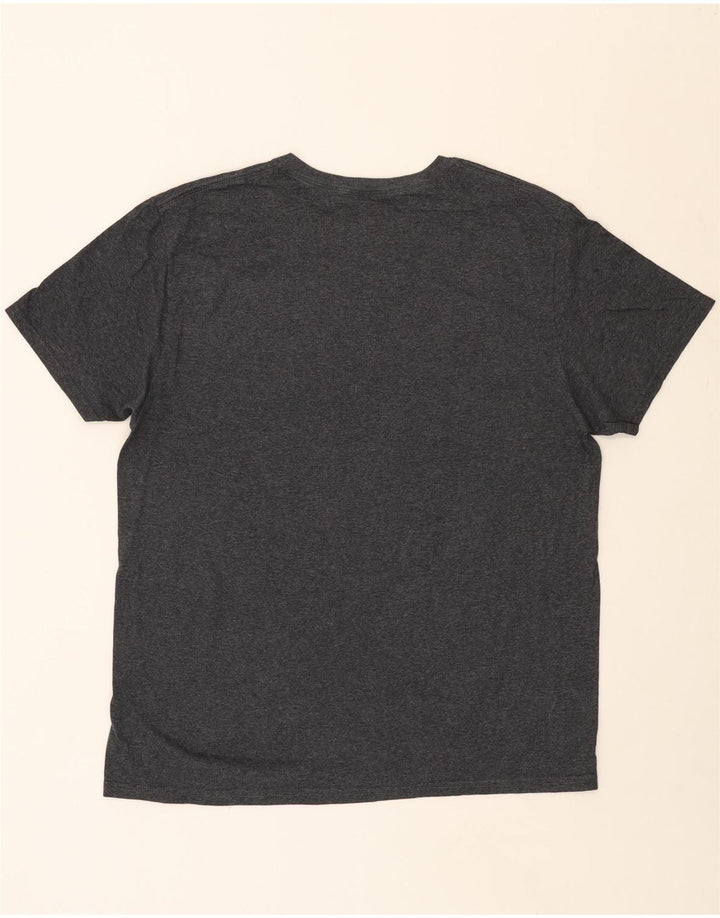RUSSELL ATHLETIC Mens T-Shirt Top Large Grey Cotton Vintage Russell Athletic and Second-Hand Russell Athletic from Messina Hembry 
