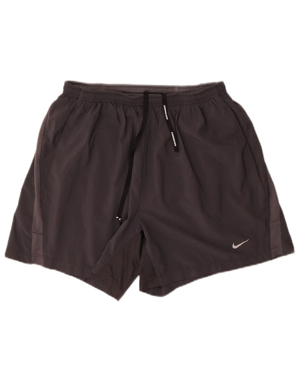 Nike Mens Sport Shorts Medium Grey Polyester