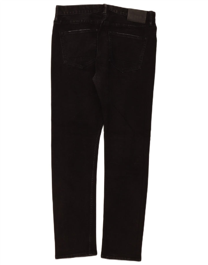 All Saints Mens Slim Jeans W32 L32 Black Cotton