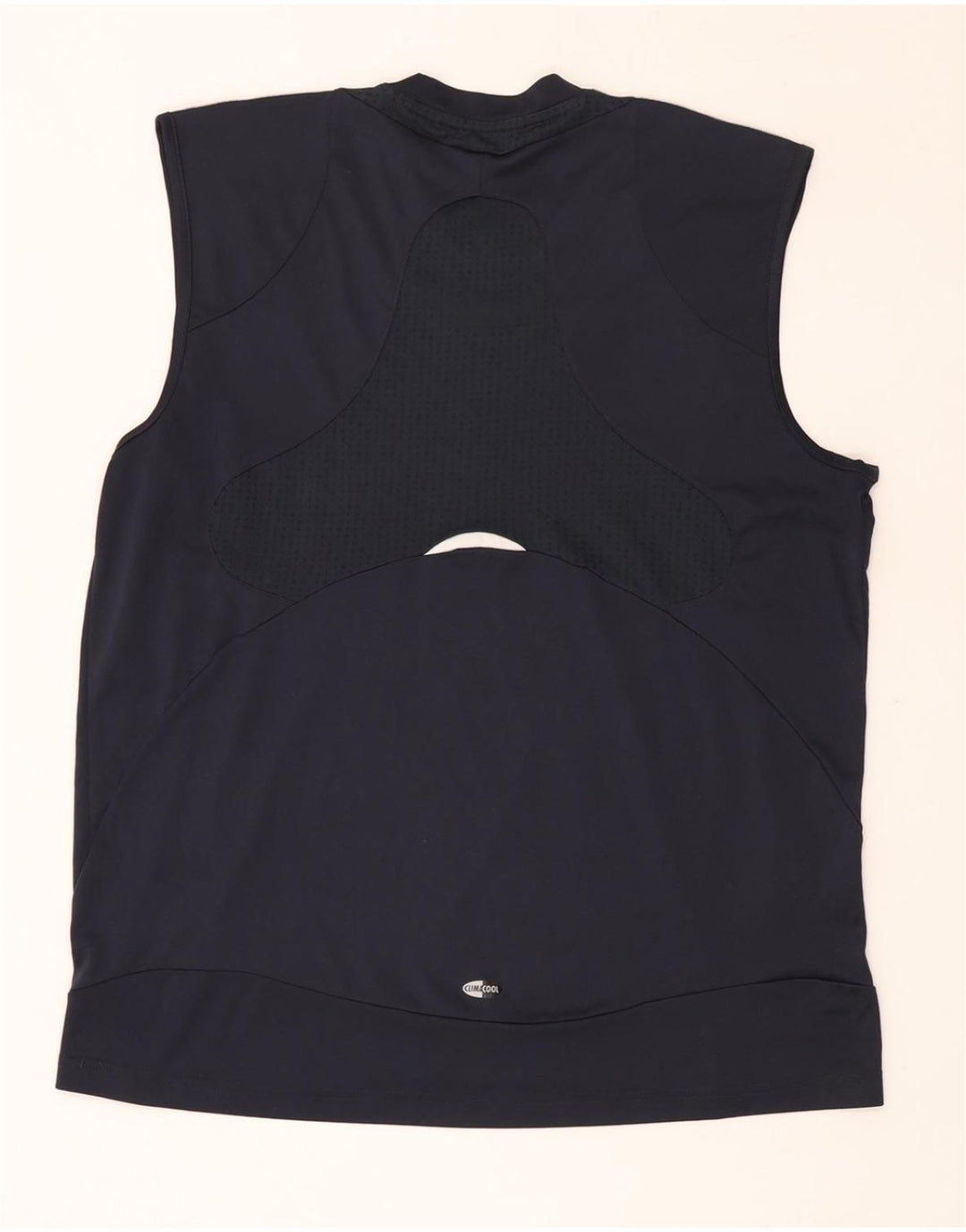 ADIDAS Mens Climacool Vest Top XL Navy Blue Polyester