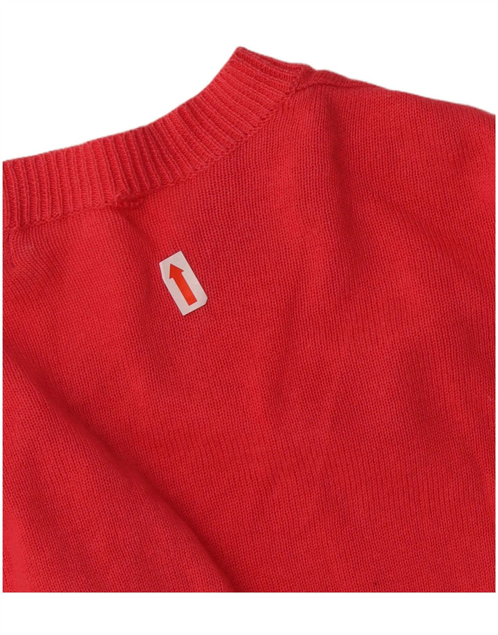 MARKS & SPENCER Womens Cardigan Sweater UK 18 XL Pink Cotton