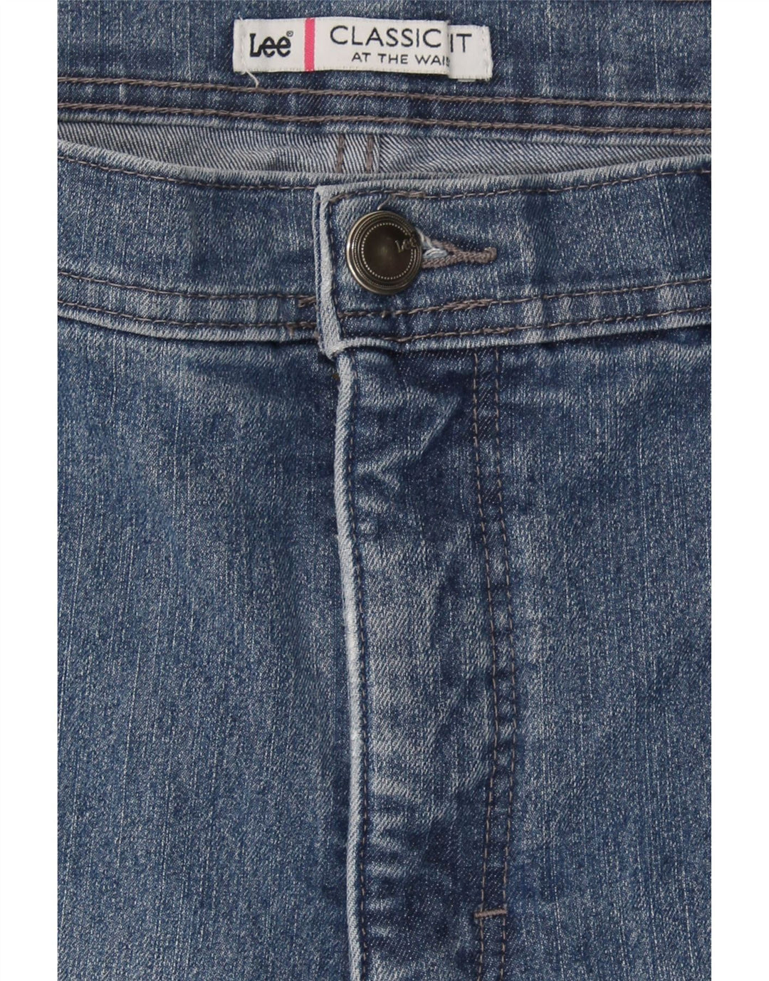 LEE Womens Classic Fit Straight Capri Jeans W36 L20 Blue Vintage Lee and Second-Hand Lee from Messina Hembry 