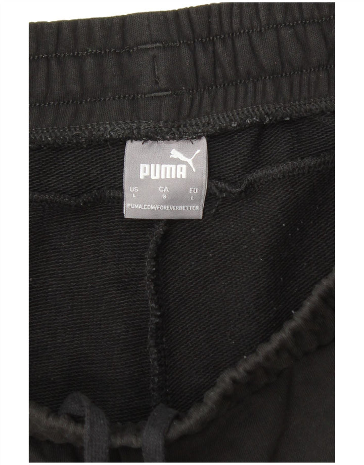 PUMA Mens Sport Shorts Large  Black
