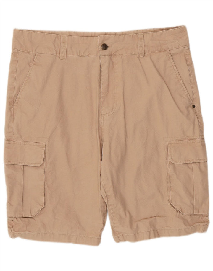 SNEAKER FREAK  Mens Cargo Shorts XL W38  Beige Cotton