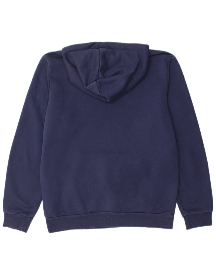 Puma Mens Hoodie Jumper Small Navy Blue Cotton