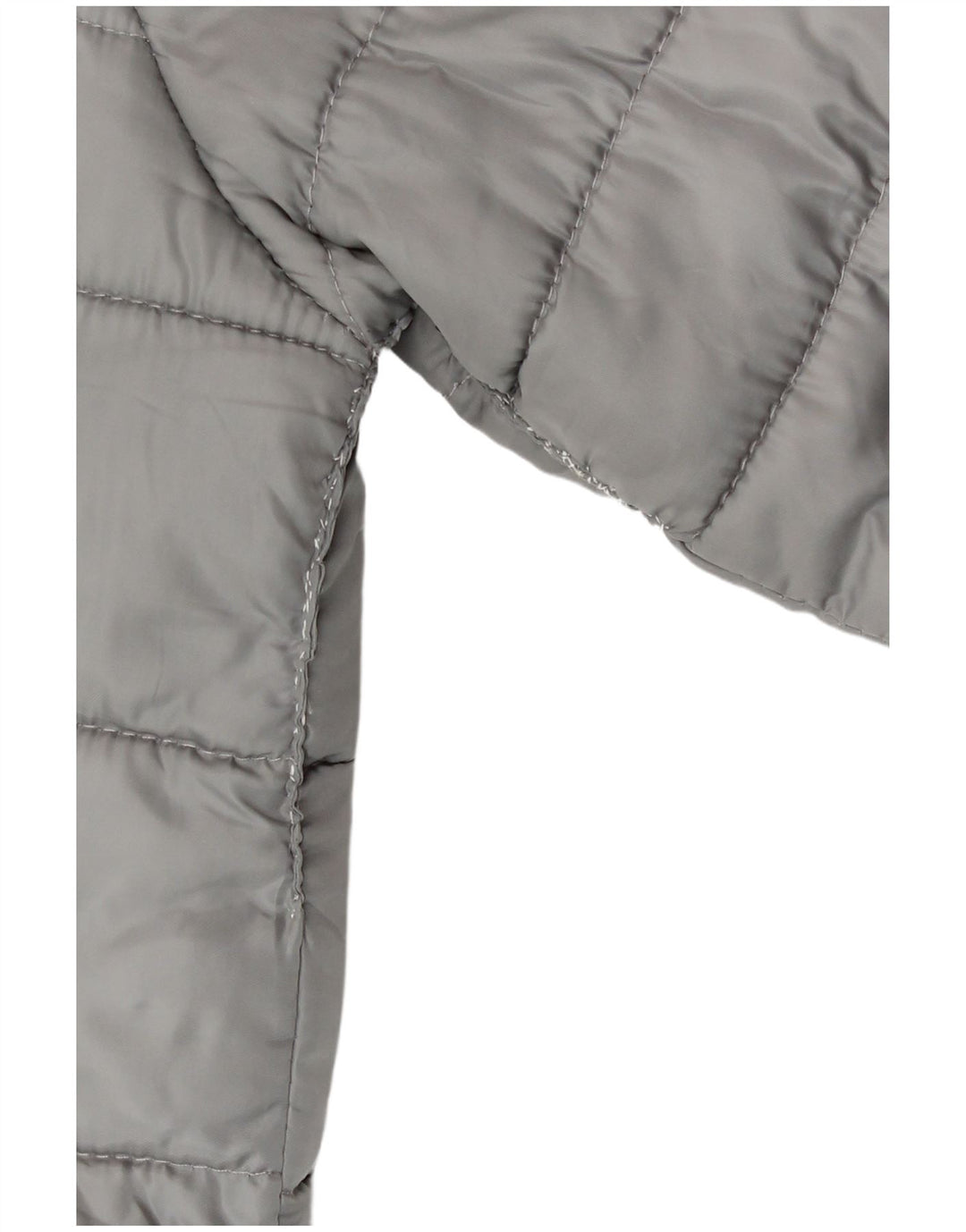 Peckott Womens Heritage Padded Jacket IT 42 Medium Grey Polyester