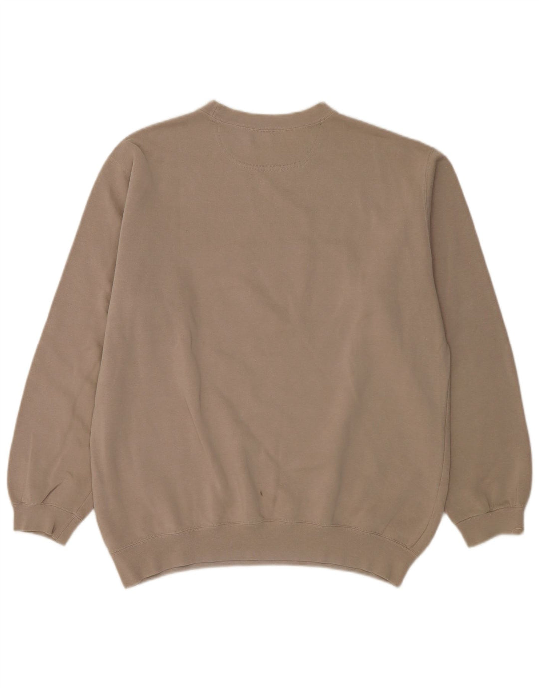 Champion Mens Graphic Sweatshirt Jumper XL Beige