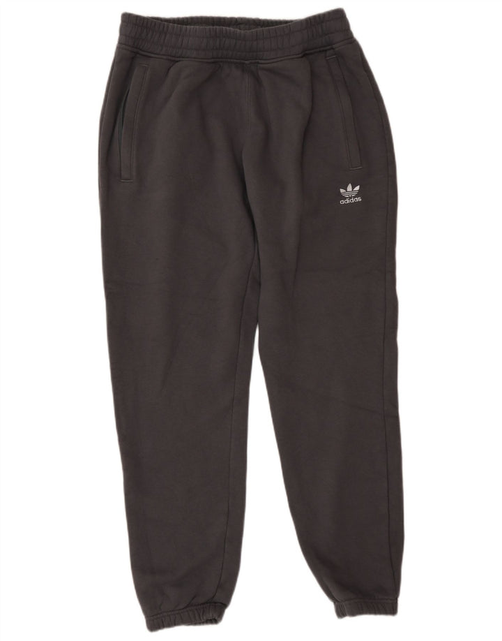 Adidas Mens Tracksuit Trousers Joggers Medium Grey Cotton