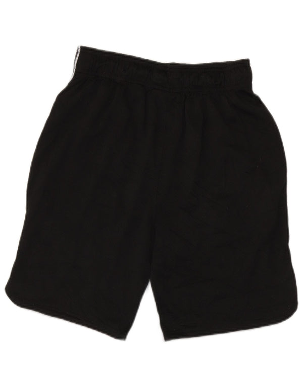 Reebok Mens Sport Shorts Small Black Colourblock Polyester