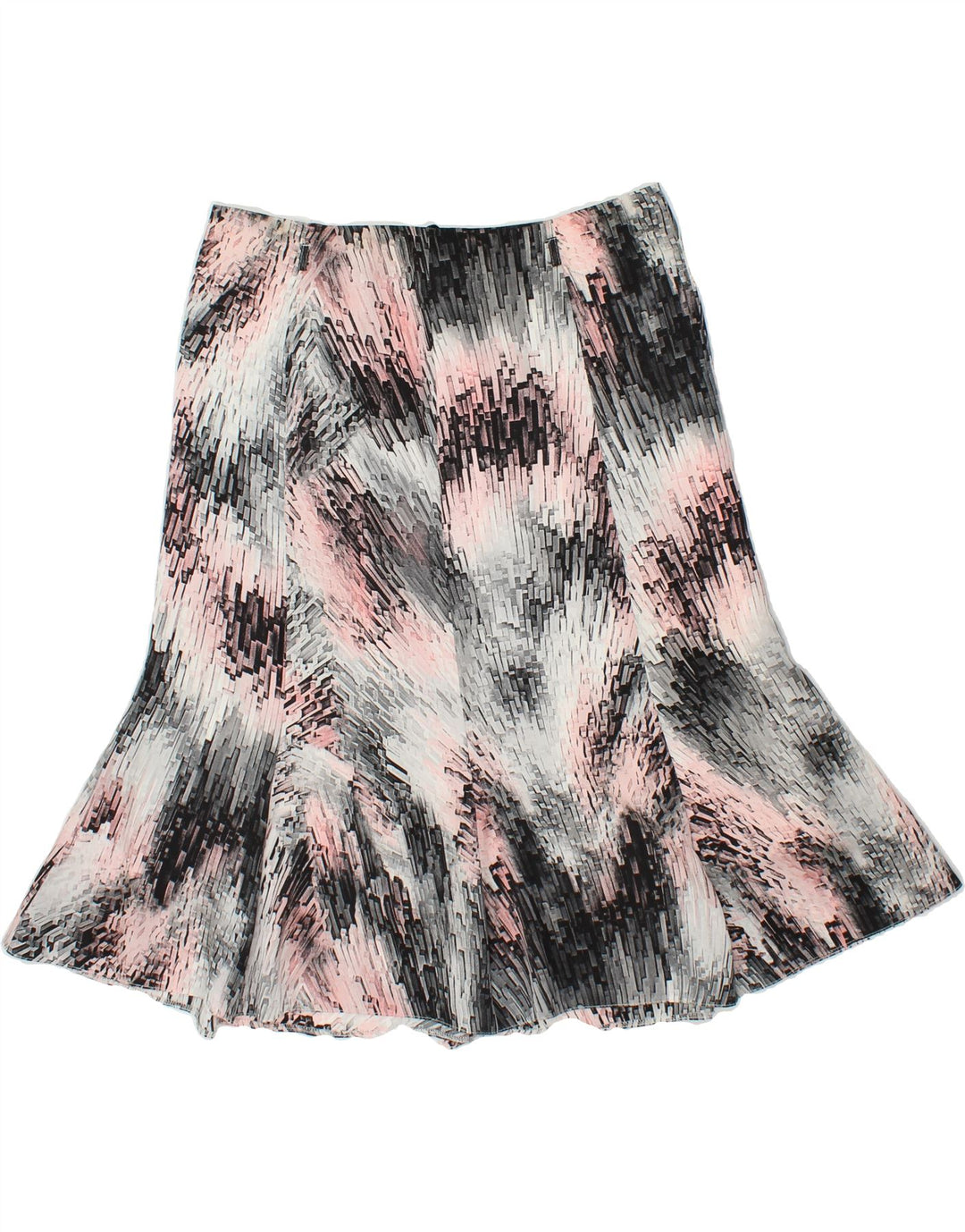 VINTAGE Womens A-Line Skirt IT 44 Medium W32  Black Tie Dye Vintage Vintage and Second-Hand Vintage from Messina Hembry 